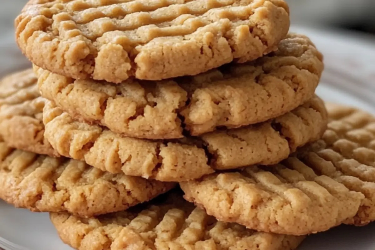 3 ingredient peanut butter cookies no egg