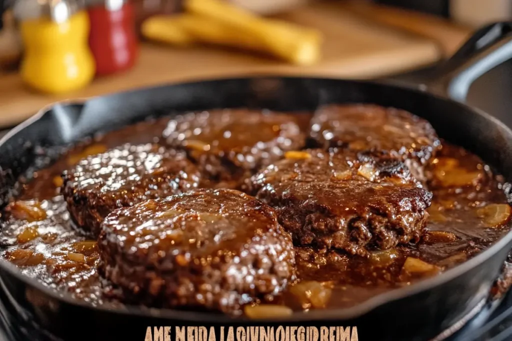 Amish Hamburger Steak Bake