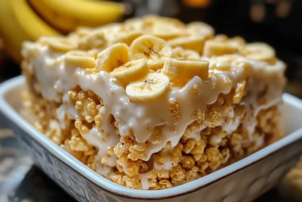 Banana Pudding Rice Krispies