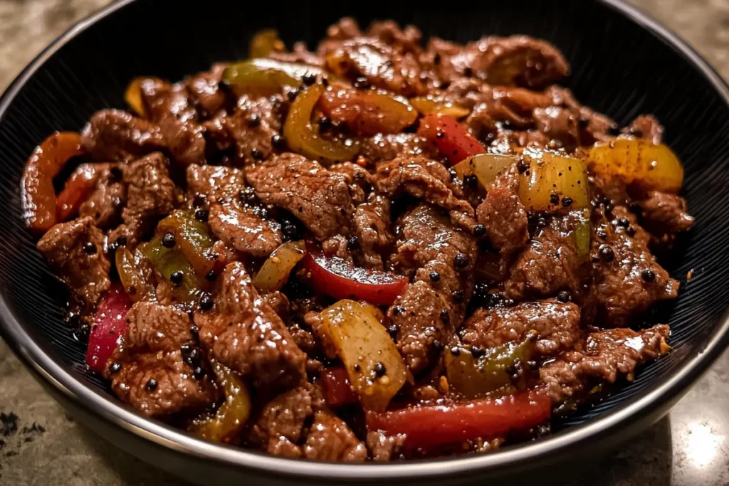 Beef and Black Pepper