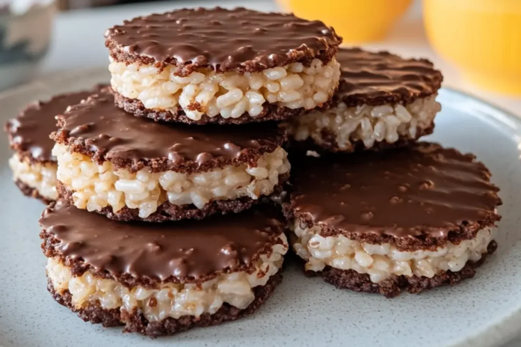 Chocolate Rice Cakes