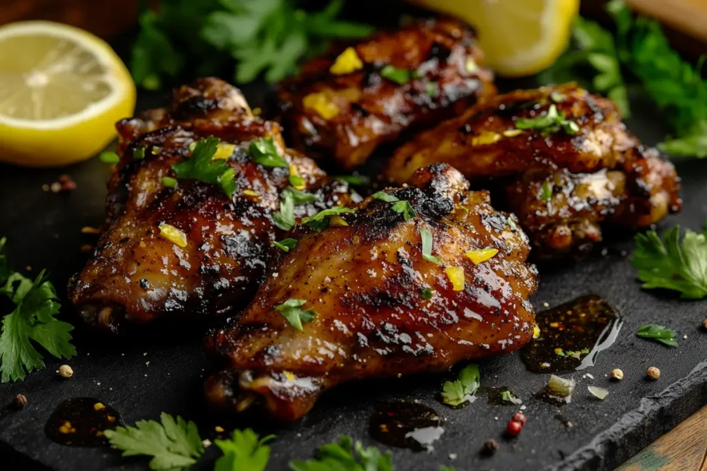 Honey Lemon Pepper Wings