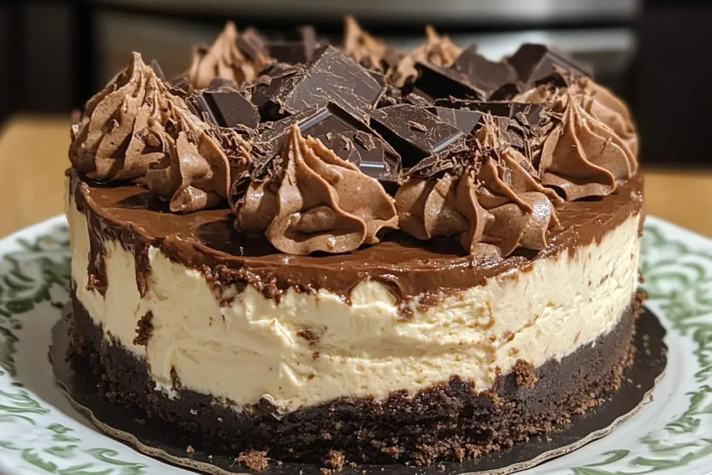 Triple Chocolate Cheesecake