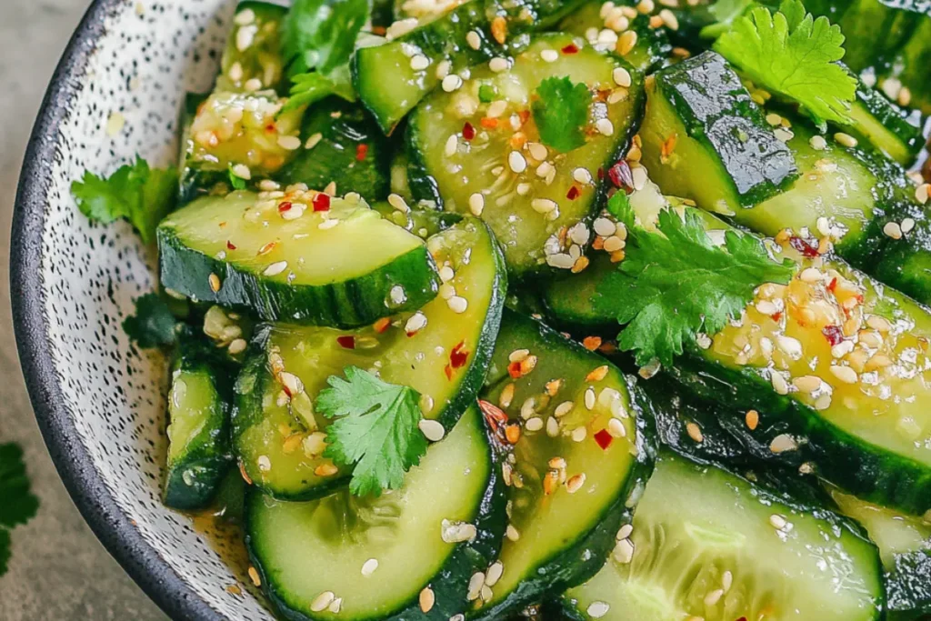 Salting Cucumbers for Asian Marinade