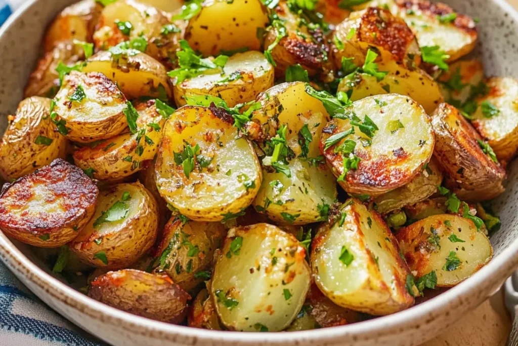 Crispy Roasted Potatoes for Potato Salad
